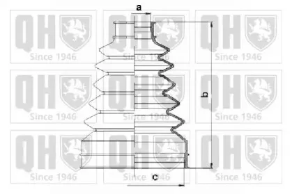 Комплект пылника, приводной вал QUINTON HAZELL купить