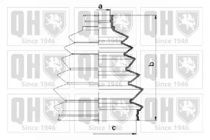 Комплект пылника, приводной вал QUINTON HAZELL купить