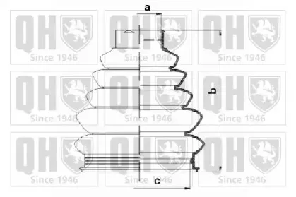 Комплект пылника, приводной вал QUINTON HAZELL купить