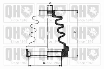 Комплект пылника, приводной вал QUINTON HAZELL купить