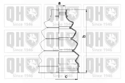 Комплект пылника, приводной вал QUINTON HAZELL купить