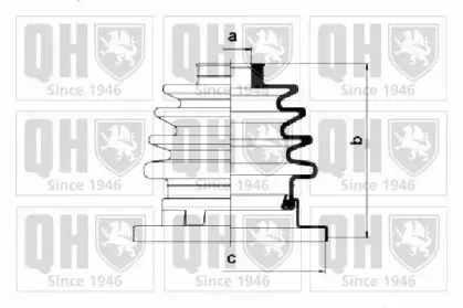 Комплект пылника, приводной вал QUINTON HAZELL купить