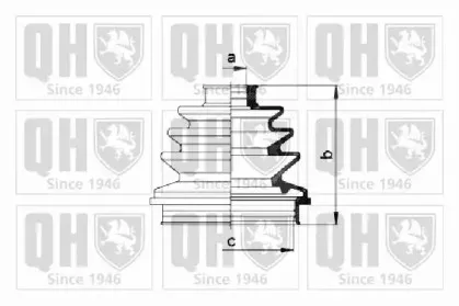 Комплект пылника, приводной вал QUINTON HAZELL купить