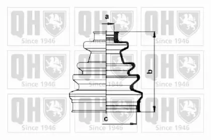 Комплект пылника, приводной вал QUINTON HAZELL купить