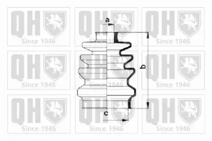 Комплект пылника, приводной вал QUINTON HAZELL купить
