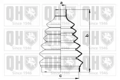 Комплект пылника, приводной вал QUINTON HAZELL купить