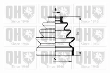 Комплект пылника, приводной вал QUINTON HAZELL купить