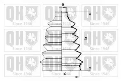 Комплект пылника, приводной вал QUINTON HAZELL купить