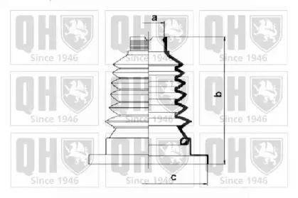 Комплект пылника, приводной вал QUINTON HAZELL купить