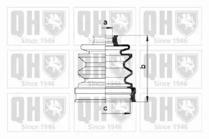 Комплект пылника, приводной вал QUINTON HAZELL купить