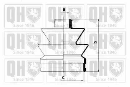 Комплект пылника, приводной вал QUINTON HAZELL купить