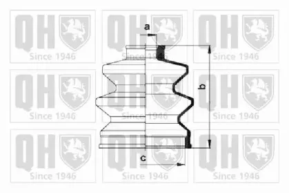 Комплект пылника, приводной вал QUINTON HAZELL купить