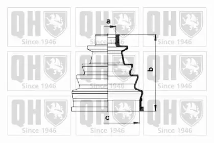 Комплект пылника, приводной вал QUINTON HAZELL купить