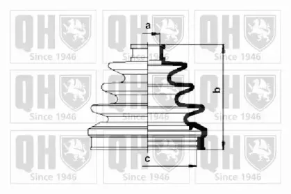Комплект пылника, приводной вал QUINTON HAZELL купить