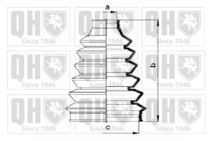 Комплект пылника, приводной вал QUINTON HAZELL купить