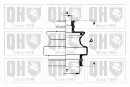 Комплект пылника, приводной вал QUINTON HAZELL купить