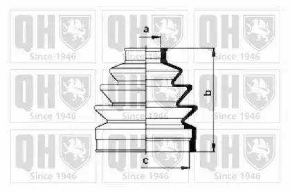 Комплект пылника, приводной вал QUINTON HAZELL купить