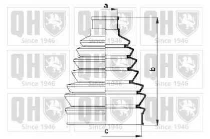Комплект пылника, приводной вал QUINTON HAZELL купить