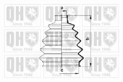 Комплект пылника, приводной вал QUINTON HAZELL купить