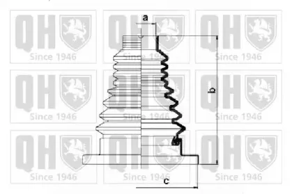 Комплект пылника, приводной вал QUINTON HAZELL купить