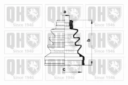 Комплект пылника, приводной вал QUINTON HAZELL купить