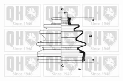 Комплект пылника, приводной вал QUINTON HAZELL купить
