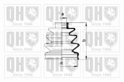 Комплект пылника, приводной вал QUINTON HAZELL купить