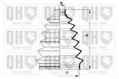Комплект пылника, приводной вал QUINTON HAZELL купить