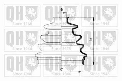 Комплект пылника, приводной вал QUINTON HAZELL купить
