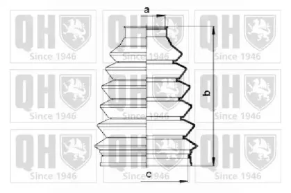 Комплект пылника, приводной вал QUINTON HAZELL купить