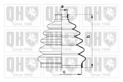 Комплект пылника, приводной вал QUINTON HAZELL купить