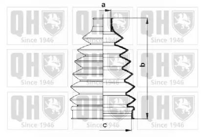 Комплект пылника, приводной вал QUINTON HAZELL купить