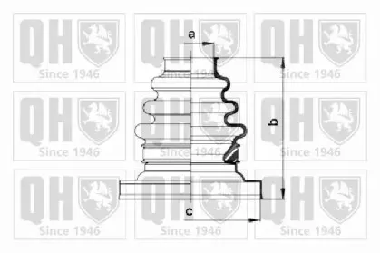 Комплект пылника, приводной вал QUINTON HAZELL купить
