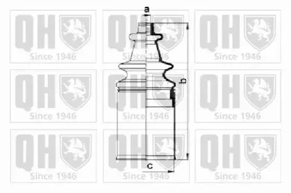 Комплект пылника, приводной вал QUINTON HAZELL купить