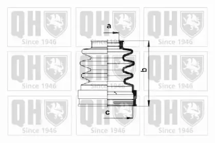 Комплект пылника, приводной вал QUINTON HAZELL купить