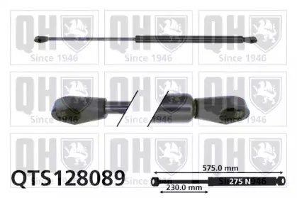 Газовая пружина, крышка багажник QUINTON HAZELL купить