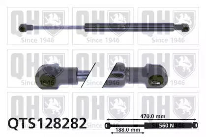 Газовая пружина, крышка багажник QUINTON HAZELL купить