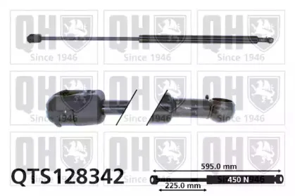 Газовая пружина, крышка багажник QUINTON HAZELL купить