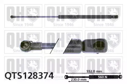 Газовая пружина, крышка багажник QUINTON HAZELL купить