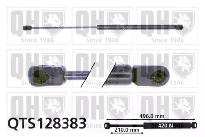Газовая пружина, крышка багажник QUINTON HAZELL купить