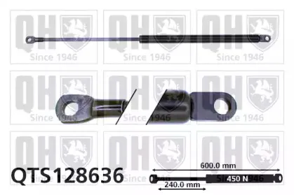 Газовая пружина, крышка багажник QUINTON HAZELL купить