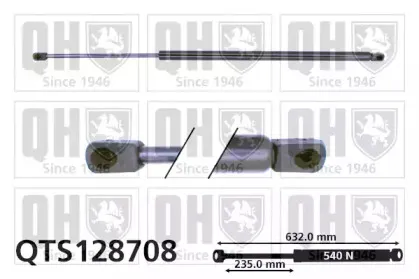 Газовая пружина, крышка багажник QUINTON HAZELL купить