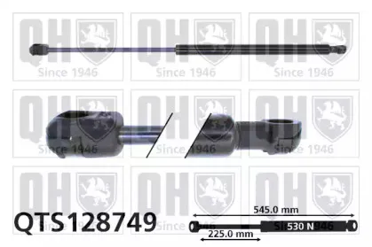 Газовая пружина, крышка багажник QUINTON HAZELL купить