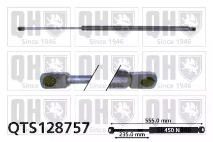 Газовая пружина, крышка багажник QUINTON HAZELL купить