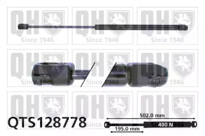 Газовая пружина, крышка багажник QUINTON HAZELL купить