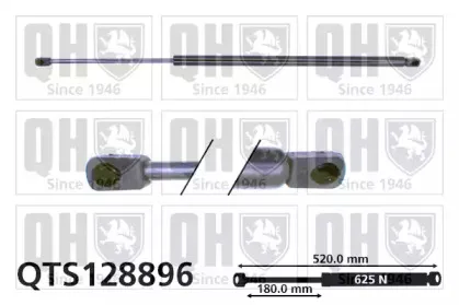 Газовая пружина, крышка багажник QUINTON HAZELL купить