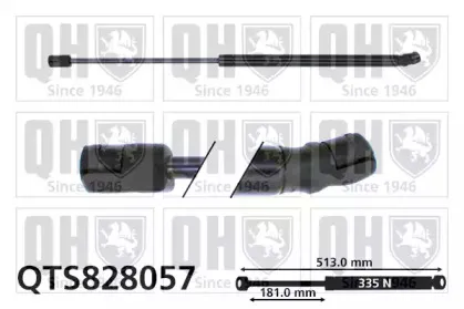 Газовая пружина, крышка багажник QUINTON HAZELL купить