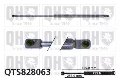 Газовая пружина, крышка багажник QUINTON HAZELL купить