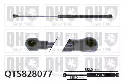 Газовая пружина, крышка багажник QUINTON HAZELL купить