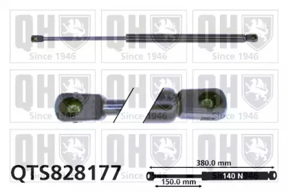 Газовая пружина, заднее стекло QUINTON HAZELL купить